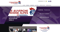 Desktop Screenshot of dauphine-savoie-hand.fr